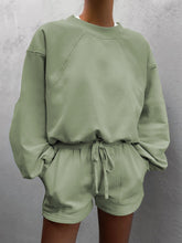 Load image into Gallery viewer, Fashion Casual Round Neck Long Sleeve Two-piece Suit