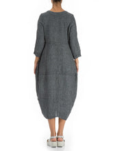 Load image into Gallery viewer, Pure Color High Waist Loose Linen Casual Dress