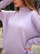 Load image into Gallery viewer, Cosy Solid Color Turtleneck Knit Set