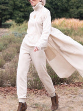 Load image into Gallery viewer, Simple Solid Color High Neck Knit Three-piece Suit