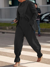 Load image into Gallery viewer, Two-piece Fashion Tie-up Casual Lady Suit