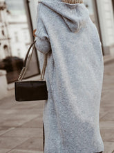 Load image into Gallery viewer, Pocket Hooded Casual Cardigan