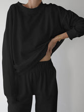 Load image into Gallery viewer, Fashion Loose Round Neck Casual Two-piece Suit