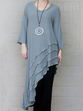 Load image into Gallery viewer, Women'S Leisure Suit With Irregular Lace Hem