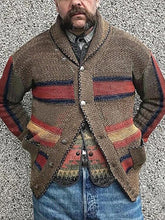 Load image into Gallery viewer, Men'S Retro Ethnic Pattern Cardigan Sweater