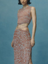 Load image into Gallery viewer, Fashion Casual Waist Hollow Ladies Suit