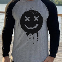 Load image into Gallery viewer, Men'S Slim Stitching Printed Long-Sleeved Casual T-Shirt