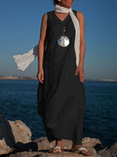 Load image into Gallery viewer, Product: Loose Casual Solid Color Long Skirt Women'S Suit