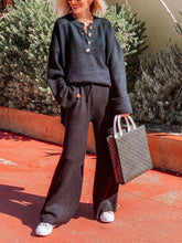 Load image into Gallery viewer, Loose and Fashionable Long-sleeved Knitted Suit