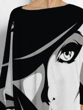 Load image into Gallery viewer, Long Sleeve Print Casual Vintage Shirts & Tops