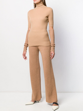 Load image into Gallery viewer, Niche Design Solid Color Split Sleeves Solid Color Women'S Knitted Suit