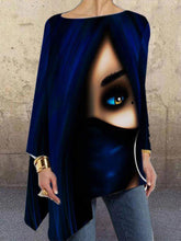 Load image into Gallery viewer, Fashion Casual Printed Crew Neck Shirts & Tops