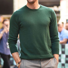 Load image into Gallery viewer, Fashion Casual Solid Color Knitted Long Sleeve Sweater