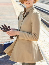 Load image into Gallery viewer, Elegant Long Sleeved Comfortable Scarf Warm Coat