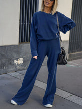 Load image into Gallery viewer, Pure Color Casual Long Sleeve Suit