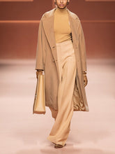 Load image into Gallery viewer, Ladies Fashion Casual Solid Color Polyester Coat Jacket