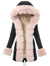 Load image into Gallery viewer, Autumn Winter Warm Long Women's Jacket with Fur