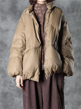 Load image into Gallery viewer, Autumn And Winter Solid Color Warm Bread Women'S Coat