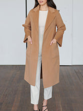 Load image into Gallery viewer, Pocket Solid Color Fashion Casual Coat