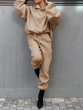 Load image into Gallery viewer, Fashionable Hooded Casual Letter Printing Women'S Suit