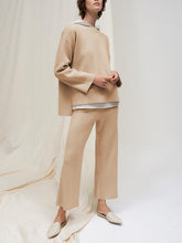 Load image into Gallery viewer, Casual Solid Color Loose Two-piece Suit