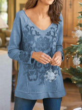 Load image into Gallery viewer, Printed Casual Long Sleeve Shirts And Tops