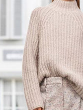 Load image into Gallery viewer, Casual Fashion High Collar Casual Two-piece Suit