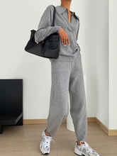 Load image into Gallery viewer, Casual Lapel Pocket Knit Suit