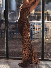 Load image into Gallery viewer, Fashion Sexy Leopard Print Dress