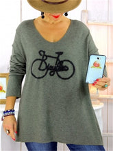 Load image into Gallery viewer, Women'S Long-Sleeved Hoodies With Casual Print Pattern