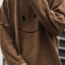 Load image into Gallery viewer, Men'S Fashion Smile Print Long Sleeve Sweater