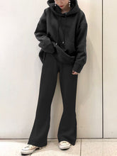 Load image into Gallery viewer, Solid Color Comfortable Loose Hooded Suit