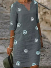 Load image into Gallery viewer, Simple Casual Loose Dandelion Dress