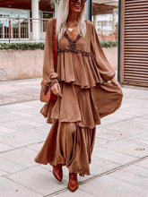 Load image into Gallery viewer, Romantic Elegant Cake Women'S Holiday Dress