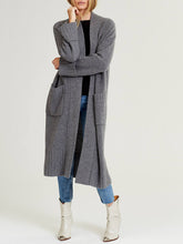 Load image into Gallery viewer, Solid Color Casual Knit Sweater Cardigan