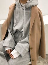 Load image into Gallery viewer, Solid Color Hooded Long Sleeve Suit