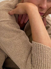 Load image into Gallery viewer, Fashion Casual Solid Color Long Sleeve Round Neck Two-piece Suit