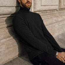 Load image into Gallery viewer, Fashion Casual Slim High Neck Long Sleeve Sweater