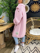 Load image into Gallery viewer, Loose Casual Lapel Knitted Sweater Warm Coat