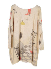 Load image into Gallery viewer, Fun Cartoon Loose Print Bat Sleeve Women'S Sweater
