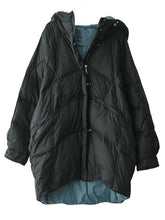 Load image into Gallery viewer, Autumn And Winter Down And Warm Solid Color Hooded Women'S Coat