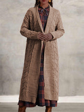 Load image into Gallery viewer, Retro Twist Casual Women'S Knitted Coat