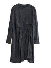 Load image into Gallery viewer, Autumn And Winter Ladies Casual Pleated Sweater Dress