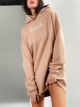 Load image into Gallery viewer, Casual Loose Mid-Length Hooded Top