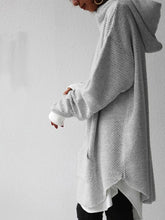 Load image into Gallery viewer, Casual Plain Weave Long Sleeve Fashion Sweatshirt