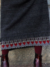 Load image into Gallery viewer, Grey autumn and winter fashion loose casual wool dress