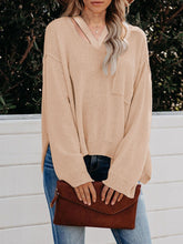 Load image into Gallery viewer, Women'S Casual Warm V-Neck Knitted Long-Sleeved Sweater