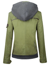 Load image into Gallery viewer, Casual Loose Long Sleeve Hooded Jacket