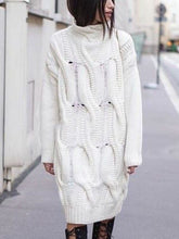 Load image into Gallery viewer, Ladies Fashion Casual Long Knitted Dress