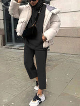 Load image into Gallery viewer, Pure Color Hooded Sweater Suit